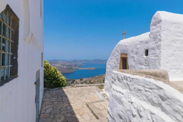 Into the Monastery of Saint John the Evangelist
